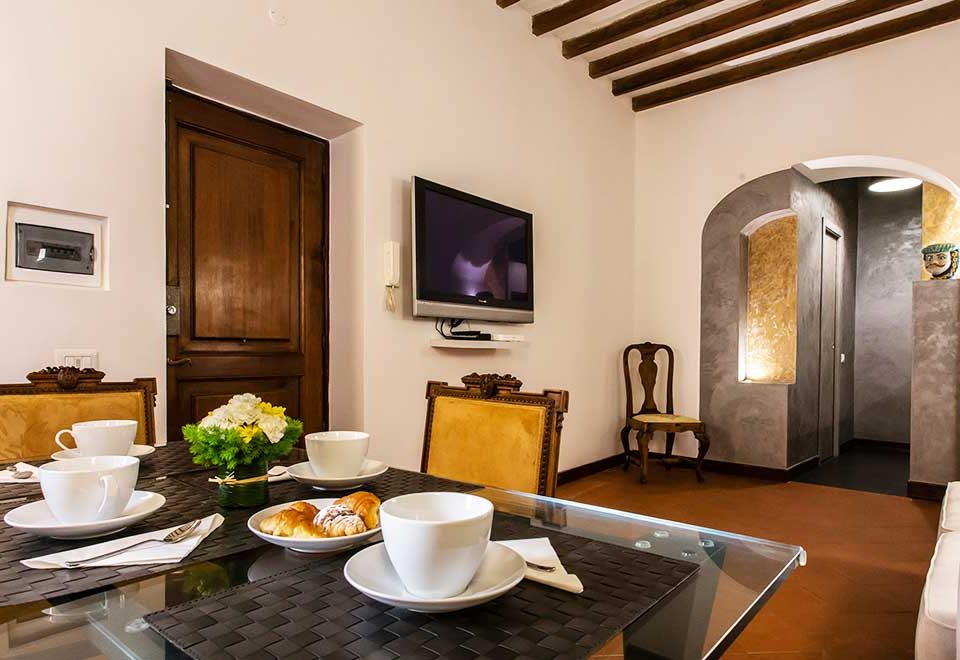 Living Room - Luxury Apartment piazza Navona